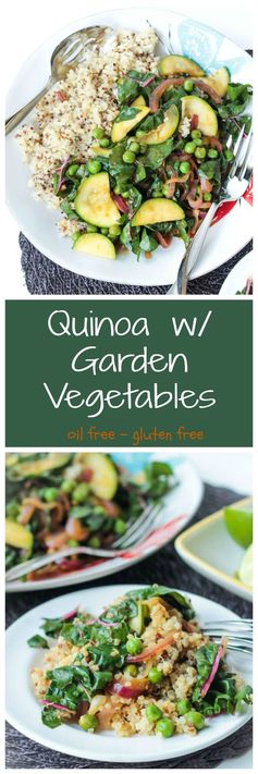 Quinoa with Garden Vegetables