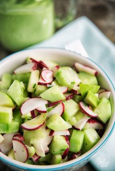 Radish, Cucumber, And Apple Salad