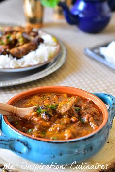 Ragoût d'aubergines viande hachée (Khoresht bademjan