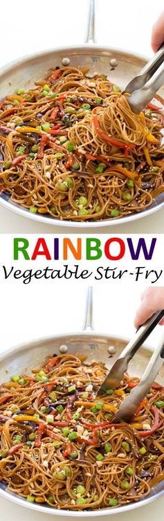 Rainbow Vegetable Stir-Fry