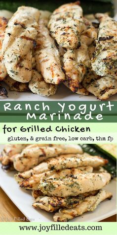 Ranch Yogurt Marinade for Grilled Chicken