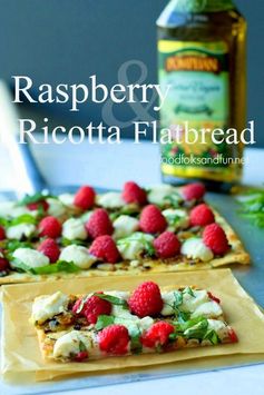 Raspberry and Ricotta Flatbread