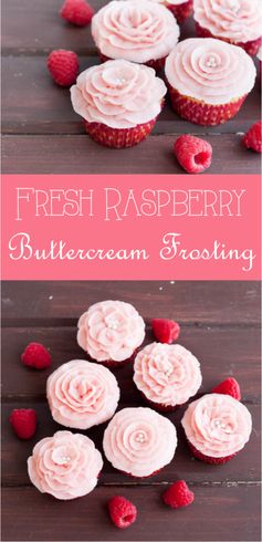 Raspberry Buttercream Frosting