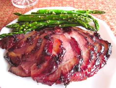 Raspberry Chipotle Glazed Ham