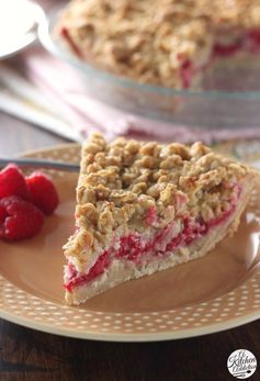 Raspberry Custard Pie