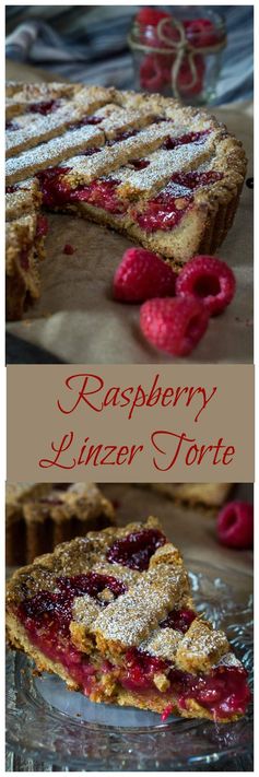 Raspberry Linzer Torte