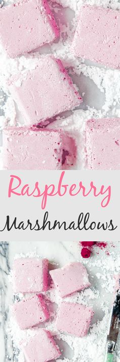 Raspberry Marshmallows