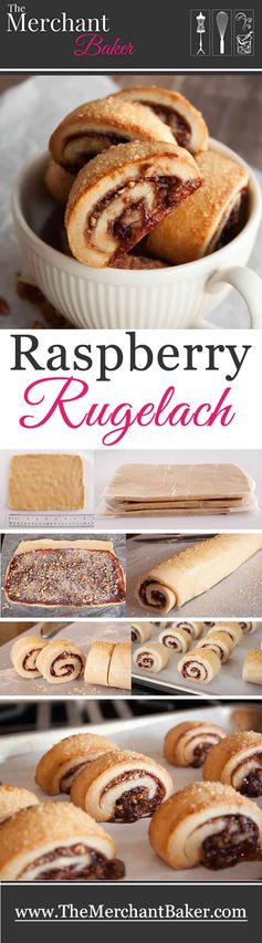 Raspberry Rugelach