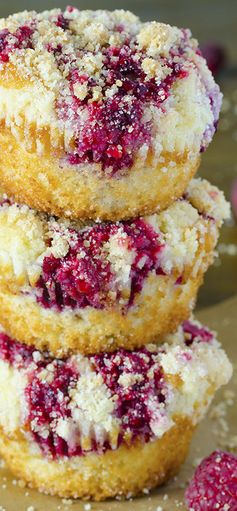 Raspberry Streusel Muffins