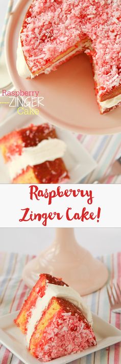 Raspberry Zinger Cake