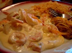 Receta de Camarones en crema chipotle