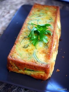 Recette du gateau invisible aux courgettes et parmesan