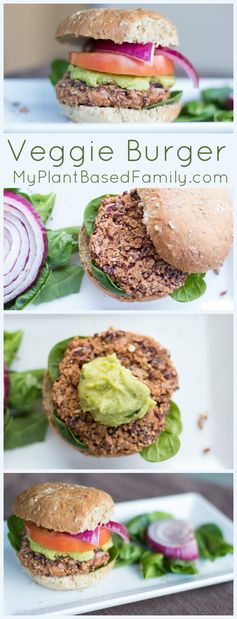 Red Bean and Quinoa Veggie Burger