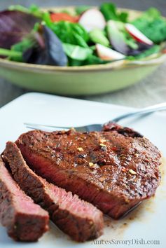 Red Chile-Coriander Steaks