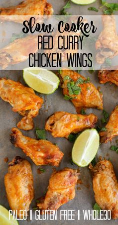 Red Curry Chicken Wings