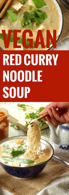 Red Curry Noodle Soup