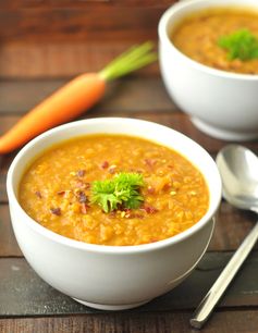 Red Lentil & Coconut Soup