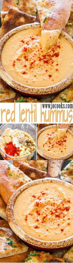 Red Lentil Hummus