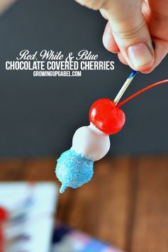 Red White and Blue Cherries