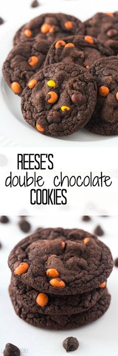 Reese's Double Chocolate Cookies