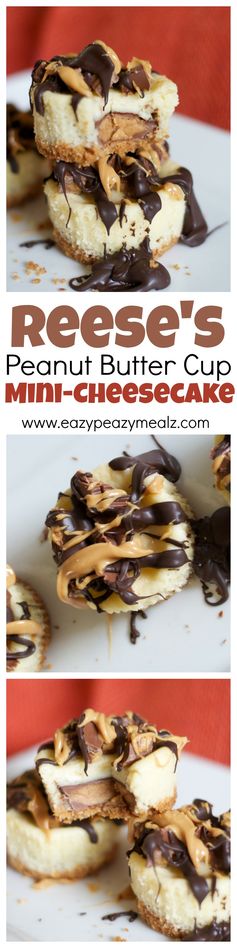 Reeses Mini Cheesecakes