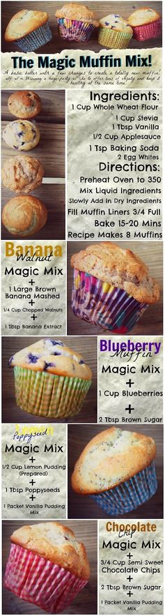 Refrigerator Multigrain Magic Muffins