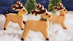 Reindeer Sugar Cookies