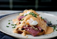 Reuben Eggs Benedict