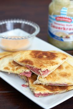 Reuben Quesadillas