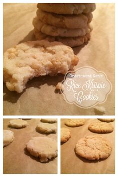 Rice Krispie Cookies