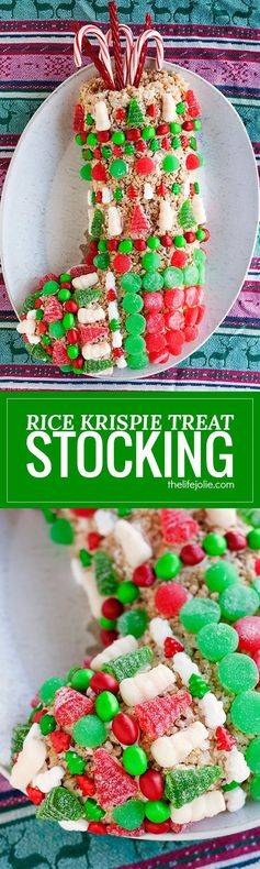 Rice Krispie Treat Stocking