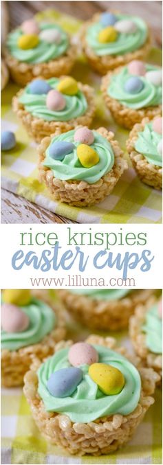 Rice Krispies Easter Cups