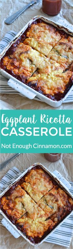 Ricotta Eggplant Casserole