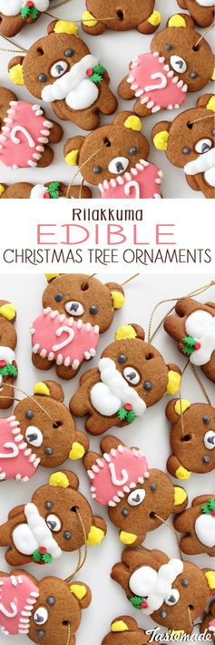 Rilakkuma Edible Christmas Tree Decorations