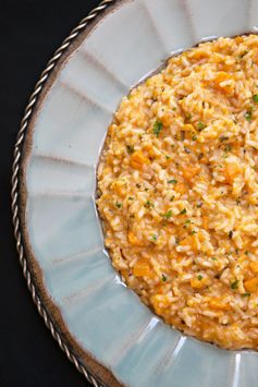 Risotto with Butternut Squash and Sage