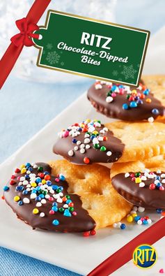 RITZ Chocolate-Dipped Bites