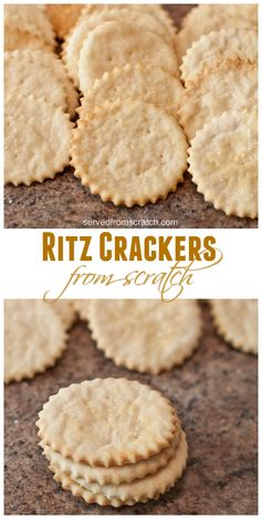 Ritz Crackers From Scratch