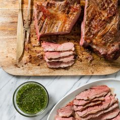 Roast Butterflied Leg of Lamb with Coriander, Cumin, and Mustard Seeds