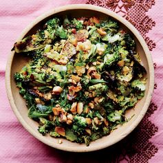 Roasted and Charred Broccoli with Peanuts