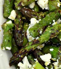 Roasted Asparagus with Feta