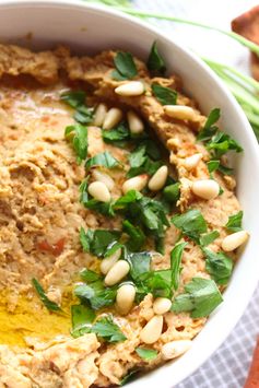 Roasted Balsamic Carrot Hummus