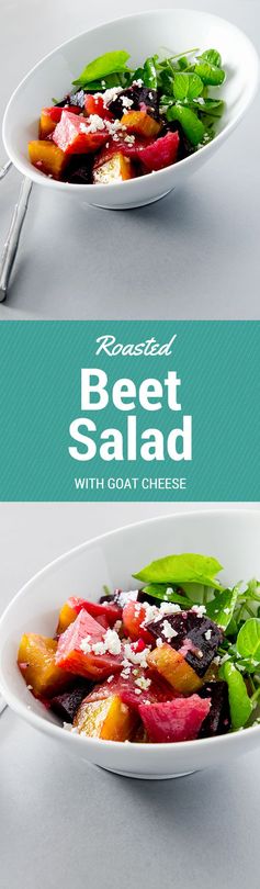 Roasted Beet Salad with Goat Cheese