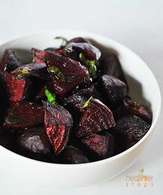 Roasted Beets with Basil