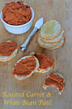 Roasted Carrot and White Bean Spread