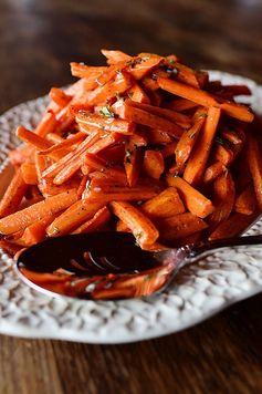 Roasted Carrots with Vinaigrette