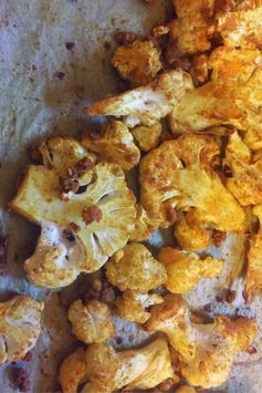 Roasted Cauliflower Recipe with Turmeric, Cumin, and Garlic