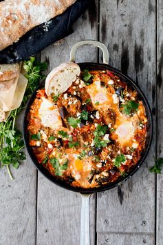 Roasted Eggplant Shakshuka