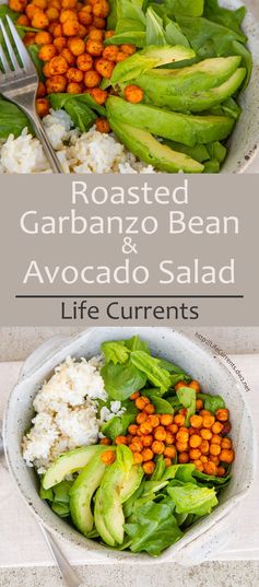 Roasted Garbanzo Bean and Avocado Salad