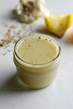 Roasted Garlic Greek Dressing (AIP/Paleo/Sugar Free