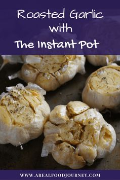 Roasted Garlic Spread- Instant Pot
